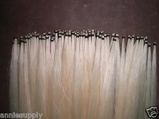 10 Hanks Best Quality Unbleached Stallion Violin Bow Hair 6 grams 77-78cm