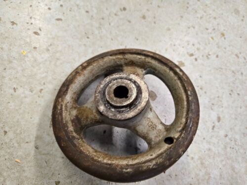 Vintage Gusseisen Durchmesser Griff Drehbank Fräse Handrad Werkzeugmaschine - Bild 6 von 7