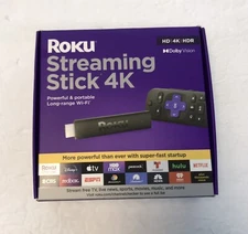 Roku Streaming Stick 4K/HDR/Dolby Vision Streaming Device with Roku Voice Remote
