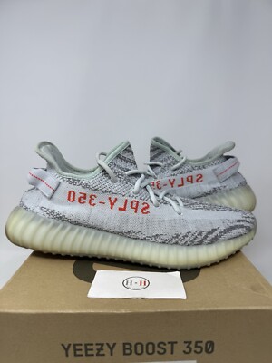 Yeezy Boost 350 V2 Blue Tint 2017 Size 11.5 B37571 Authentic  display picture 3