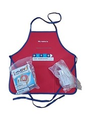 Lowes Swan Letter Holder DIY Kids Workshop Build Grow w/ Patch Apron FEB '23