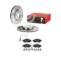 Brembo Bremsen Kit FüR Fiat 500 C Panda 169 - Ford Ka Scheiben + BeläGe