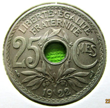 1922 FRANCE 25 CENTIMES COIN -  # 56/7/24