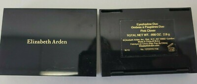 2-PACK Elizabeth Arden Color Intrigue Eyeshadow Duo - Pink Clover, NWOB