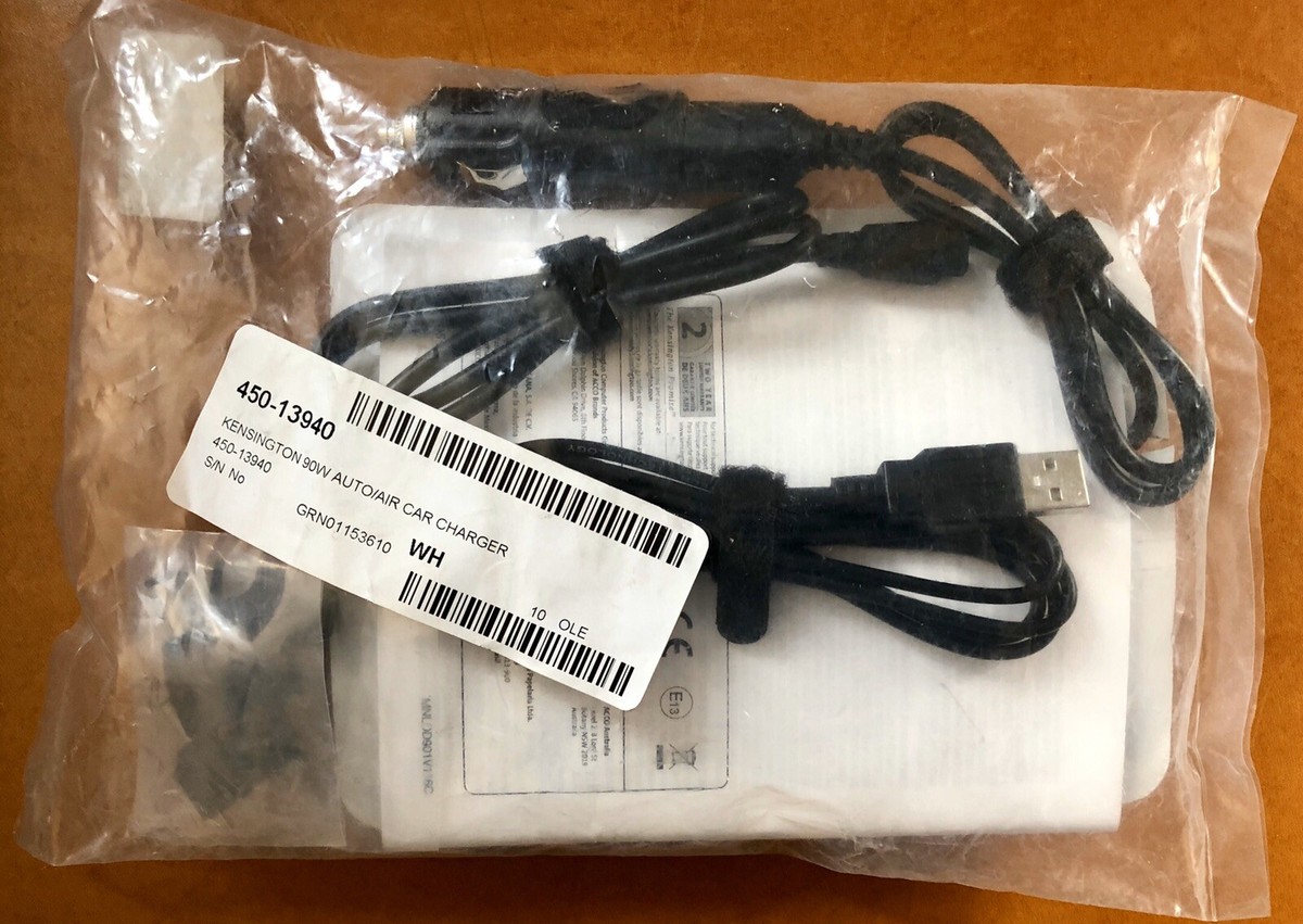 Chargeur Adaptateur Chargeur Voiture 90W Ordinateur Portable Dell