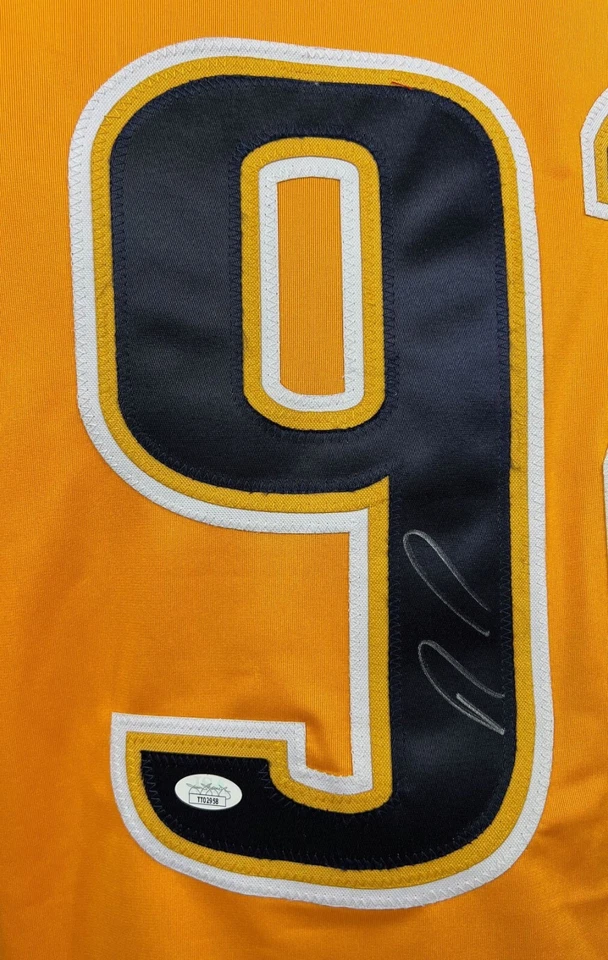 Ryan Johansen autographed signed jersey NHL Nashville Predators JSA COA - Image 2 of 4
