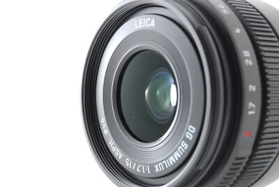Panasonic LUMIX G Leica DG SUMMILUX 15mm F/1.7 ASPH H-X015 BLACK