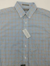 Daniel Cremieux Signature S/S Shirt Large NWT  Men's Cotton 