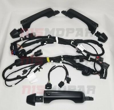INSTOCK 2018+ Jeep Wrangler Add Keyless Proximity Passive Entry Kit OEM MOPAR