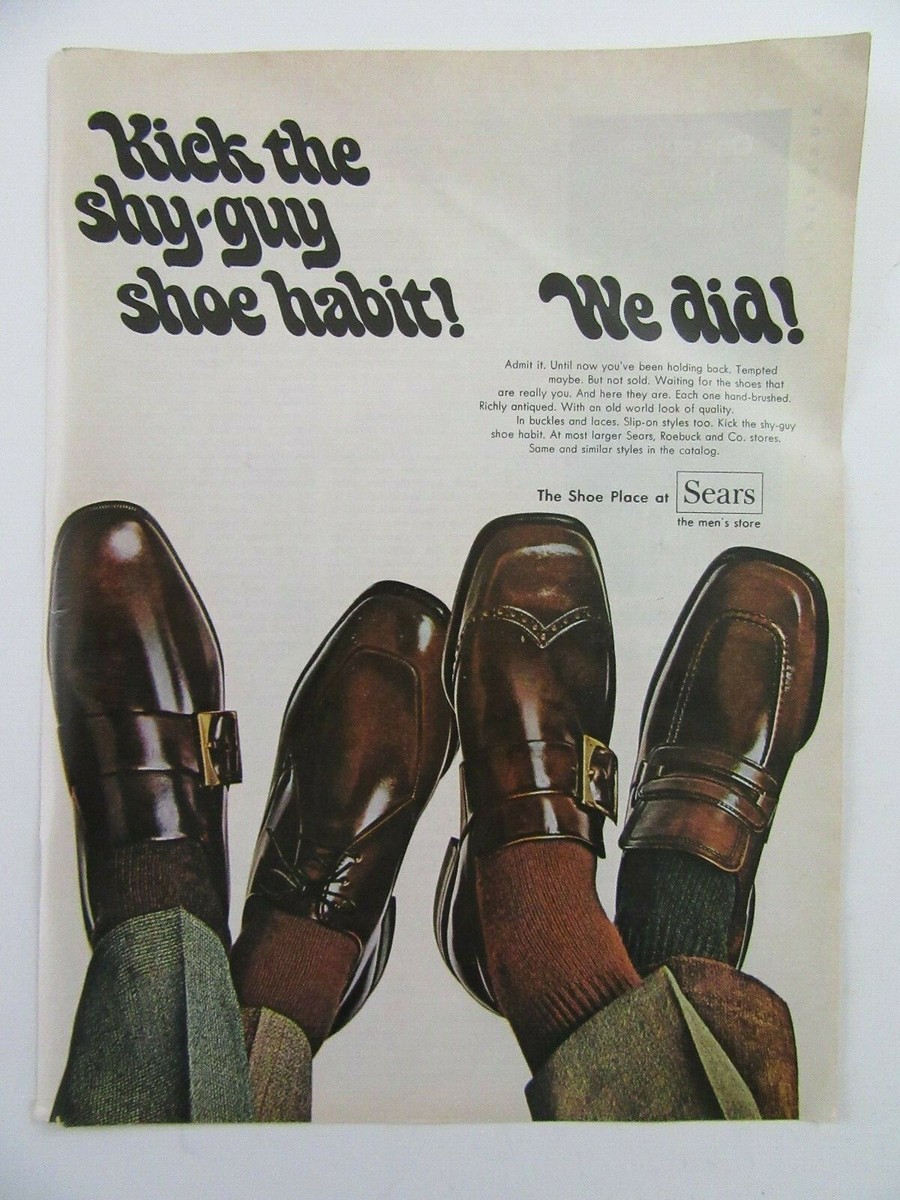 Sears México Sears Promociones Zapatos 1969 SEARS, ROEBUCK Shoe Place At  The Mens Store Magazine