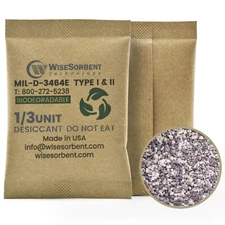 Kraft Clay 11 Gram 30 Packs Desiccants Packs for Safe Dehumidifier for Gun Safe