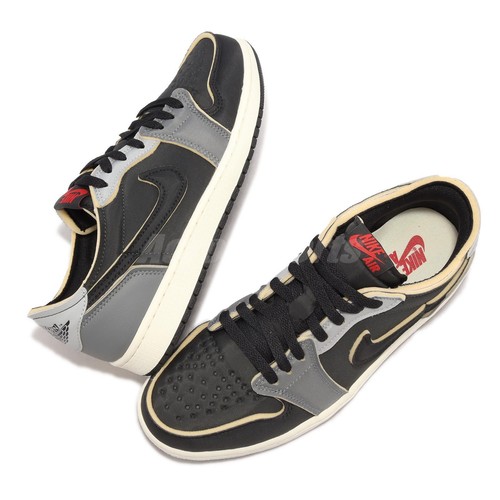 Nike Air Jordan 1 Retro Low OG EX Black Smoke Grey Men AJ1 Casual DV0982-006 | eBay