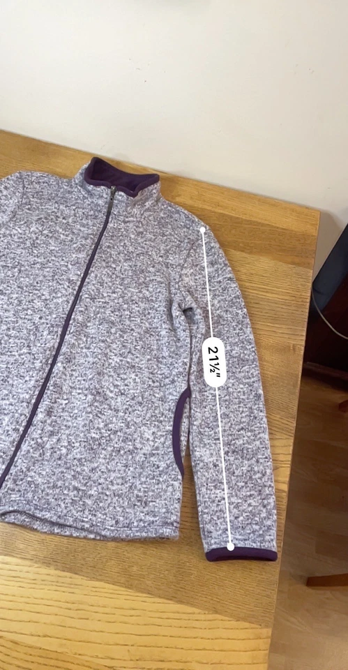 Vellón Stan Harman para mujer. Púrpura Talla Pequeña Foto 3 de 4