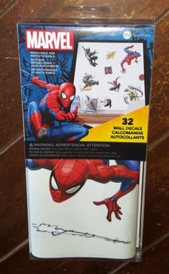 RoomMates 32pc Marvel SPIDER-MAN Removable & Repositionable Wall Decals!