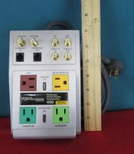 Monster Flatscreen Home Theater Powercenter 400 Surge Guard Protection NEW