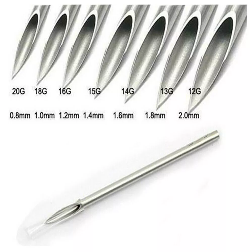 ZS Body Piercing Tool Kit 12-20g Professional Body Piercing