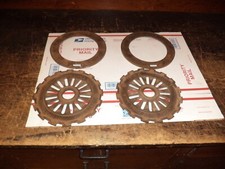 pair of Cast Iron IHC planter plates. 3447 AA - 1978 A. yard art garden art part