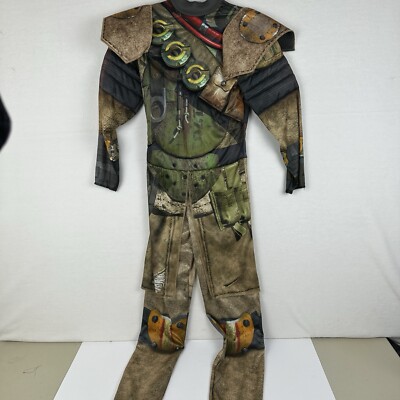 Apex Legends Boy's Large 10/12 Bloodhound Costume Disguise Jumpsuit Only