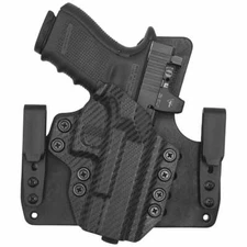Leather Hybrid Holster fits: Glock 43X 43 48 (Wide) - Rounded Gear