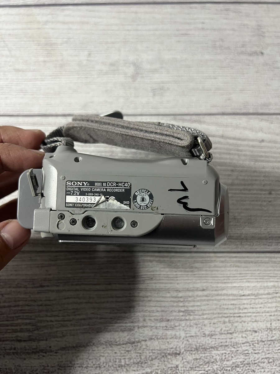 Sony DCR-HC40 Mini Dv Camera Stereo Camcorder VCR Player For Parts