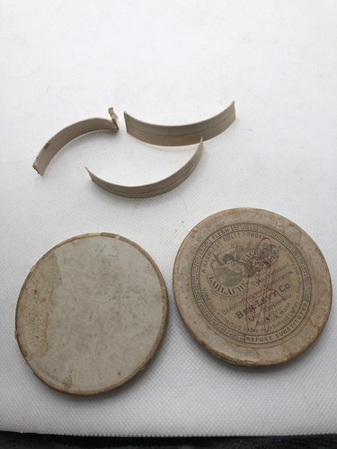 LABLACHE FACE POWDER Ben Levy Co ANTIQUE VICTORIAN 1906 FACE POWDER BOX - Picture 5 of 5