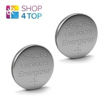 2 Energizer 364 363 SR621SW Batteries Silver 1.55V Watch Battery Exp 2028 New