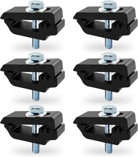 6pcs Aluminum Truck Bed Tonneau Cover Mounting Clamps Replacement 1112514