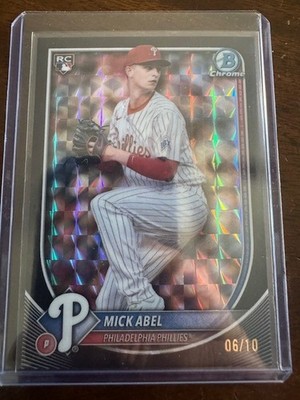 2025 Bowman Chrome - Mick Abel RC Black Geometric /10