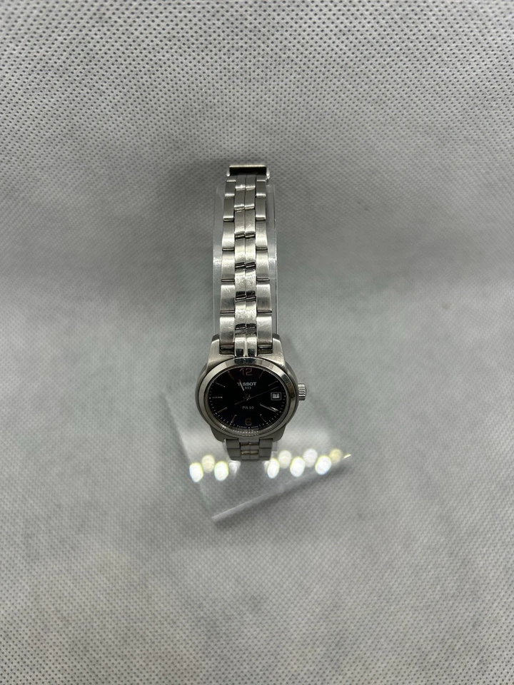 Reloj de cuarzo Tissot Pr50 esfera azul damas/mujeres Foto 3 de 4