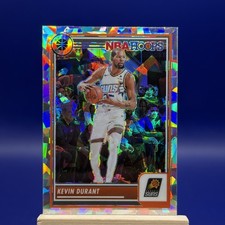 2023-24 Panini Nba Hoops Premium Stock Kevin Durant Cracked Ice Prizm #209