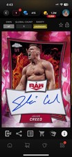 Topps Slam WWE 2025 Chrome Sapphire Brand Signature - Julius Creed 1/1 LEGENDARY
