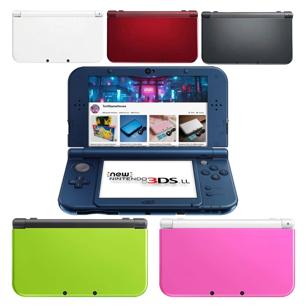 New Nintendo 3DS XL NTSC-J Consoles for sale - eBay