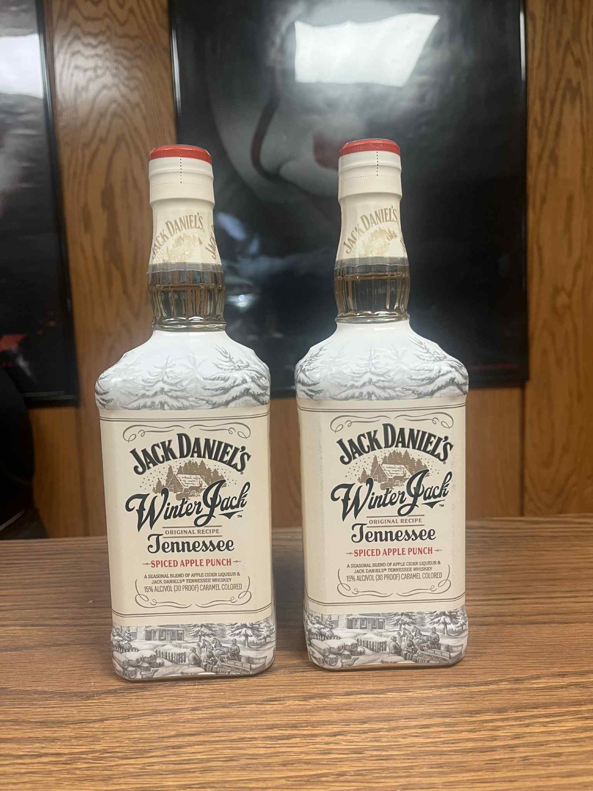 2 - 2025 JACK DANIELS 750 ML WINTER JACK ESPECIADO MANZANA PONCHE DE EE. UU. - SIN CORDÓN