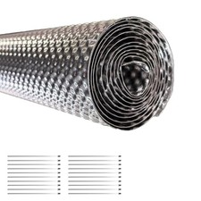 Exhaust Heat Shield Automotive 15"x59", 0.5mm Embossed Aluminum Heat 15" x 59"