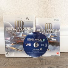 Rebel Raiders Operation Nighthawk Nintendo Wii Complete W/Manual 