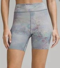 Lululemon Wunder Train High Rise Short Chroma Clash - 6 Inch Size 2