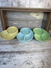 Club Spade Diamond Coaster / Ashtray Shawnee Pottery Ceramic # 411 Vintage