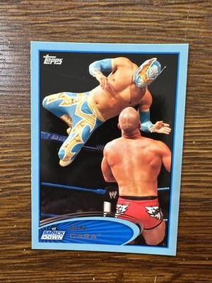 2012 Topps WWE Blue  Sin Cara #76     