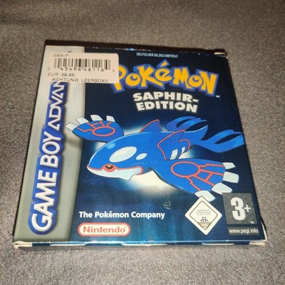 Pokémon Saphir-Edition (Nintendo Game Boy Advance, 2003) - GBA Spiel Game