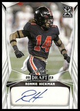 2023 Leaf Draft #BA-RH1 Ronnie Hickman Autographs