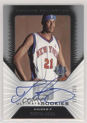 2004-05 Ultimate Collection Rookies 31/250 Trevor Ariza #163 Rookie Auto RC 0g27