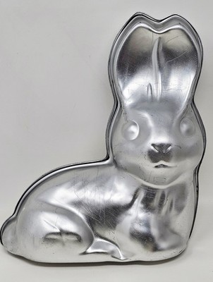 2 pc Wilton Bunny Rabbit Mold Cake Pan 3D #502-2243 Easter Dessert 1974 Bakeware