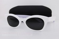 Closeout New Authentic Balenciaga Sunglasses BB 0230/S-005 White/Gray
