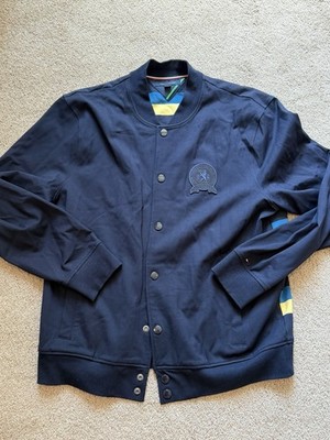 tommy hilfiger varsity jacket Inspired Jacket With NYC Patch Size XL