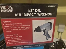 Iron Horse Wood Industries IH-1050AT .5" Air Impact Wrench, New in Box