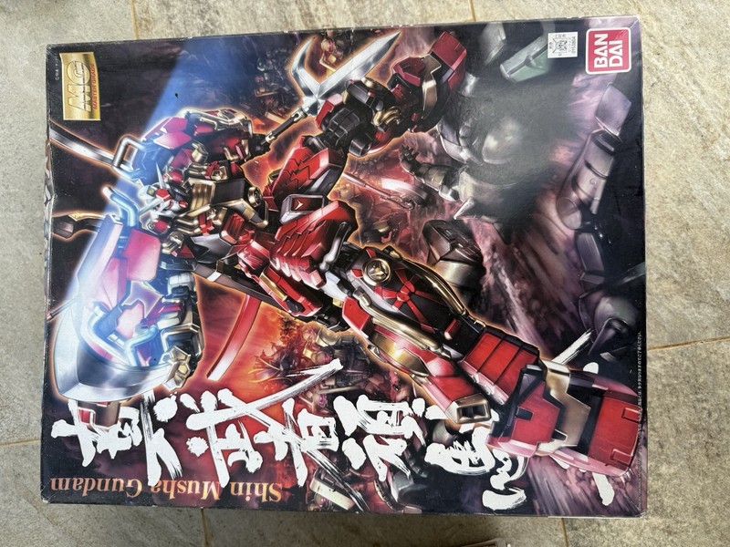 Bandai BAN153804 1:100 Shin Musha Gundam Action Figure Model Kit Sealed Packs