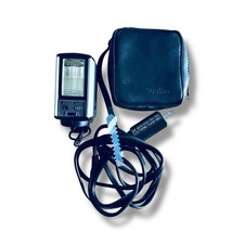 Vtg Vivitar Camera Photo Flash - Auto 252 Electronic , Cord , Case Retro