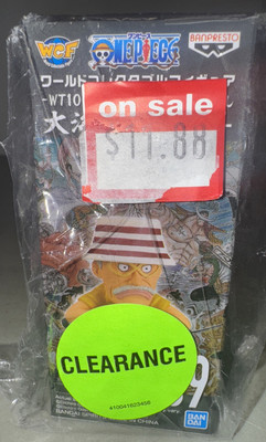 New Woop Slap ONE PIECE WCF Figure (Banpresto) Wan Pisu Great Pirates Vol. 10