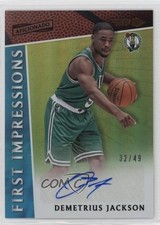 2016 Panini Aficionado Artist's Proof Bronze /49 Demetrius Jackson #10 Auto 05fy