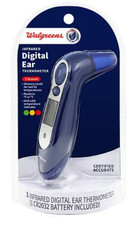 Infrared Ear Digital Thermometer Memory Recall Last 10 Temperatures